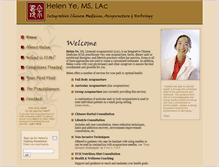 Tablet Screenshot of helenhealing.com